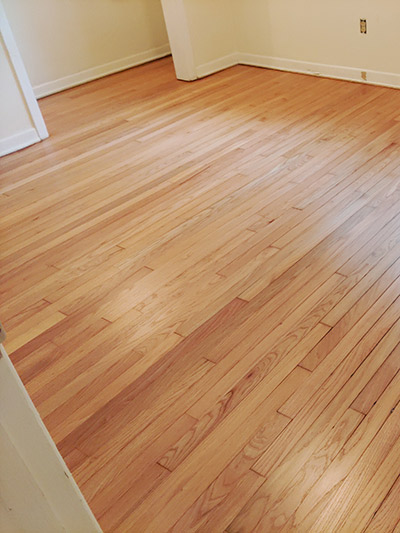 After Wood Floor Refinishing