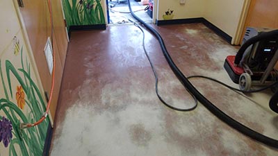 Concrete Grinding to Remove Old Surface