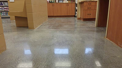 After Concrete Cleaning and Concrete Polishing 2