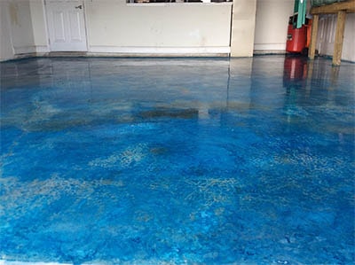 Garage Floor Concrete Polishing Beautiful Designs 