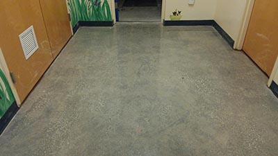 After Concrete Cleaning and Concrete Polishing