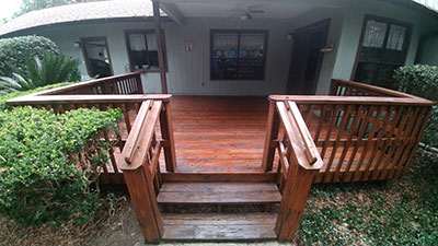 After Completed Deck Repair & Restoration