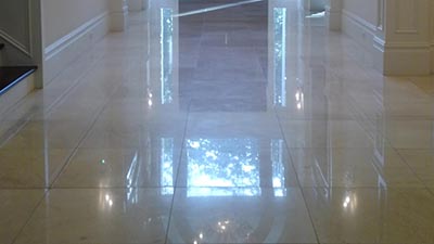 Before Marble Floor Restoration