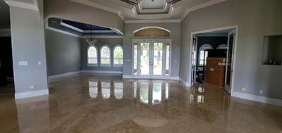 Marble Floor Refinishing Complete