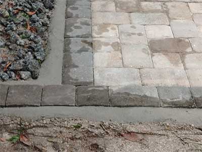 Pavers Aligned, Restoration Complete