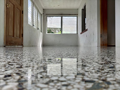 After Terrazzo Polishing