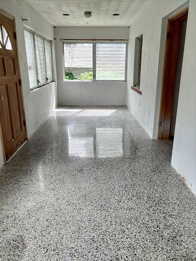 After Terrazzo Polishing