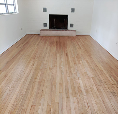 Wood Floor Refinishing After Restoration